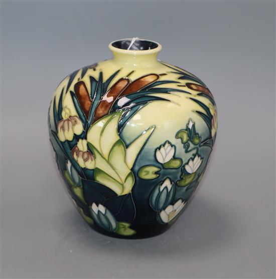 A Moorcroft Lamia ovoid vase, height 18cm